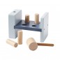 Mobile Preview: Holzspielzeug Hammerbank Aiden Blau personalisiert Namen Kids Concept 1000350